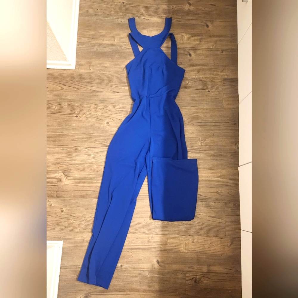 Royal Blue Jumpsuit